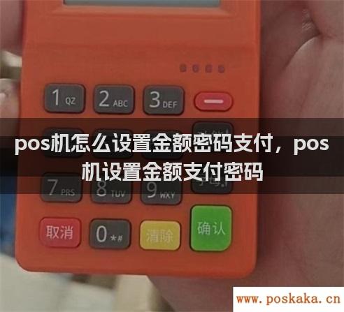 pos机怎么设置金额密码支付，pos机设置金额支付密码