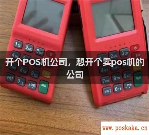 开个POS机公司，想开个卖pos机的公司