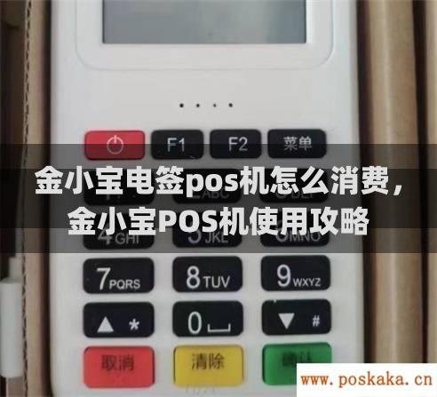 金小宝电签pos机怎么消费，金小宝POS机使用攻略